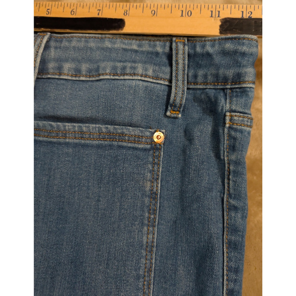 Ava & Viv Womens Plus Size 26 Blue Jeans Wash High-Rise Stretch Fair Trade - Picture 4 of 7